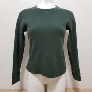 Old Navy top Large long sleeve waffle knit thermal long john layering cotton